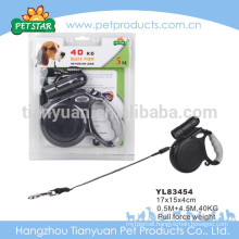 Auto Retractable 20KG Full Force Weight Pet Collar Leash